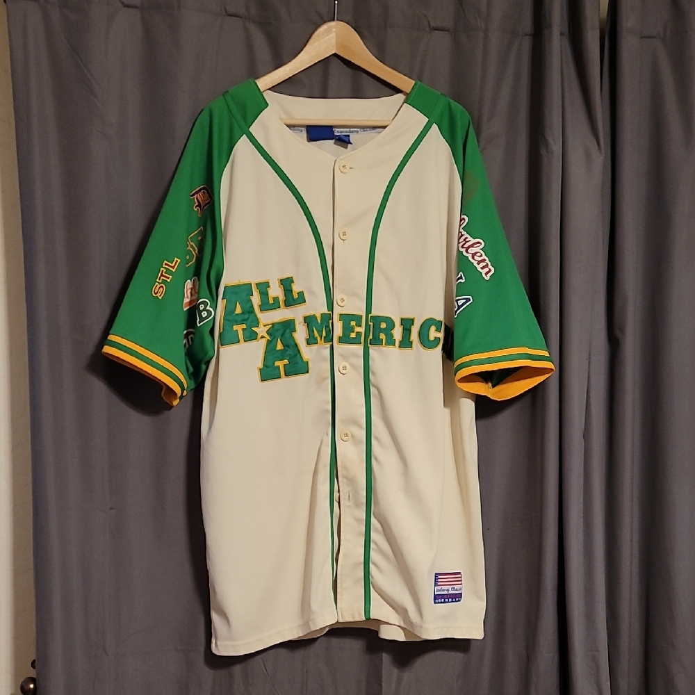 Classic Cream and Green All America Jersey